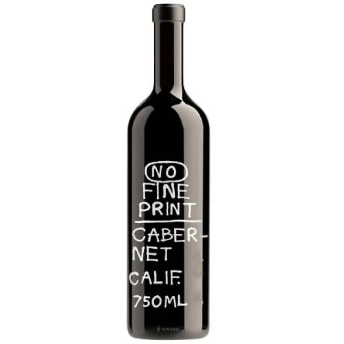 No Fine Print Cabernet Sauvignon 2019 - 750ml
