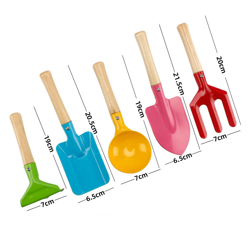 Children's shovel beach toy playing sand digging bucket shovel set playing in the sea outdoor gardening Digging tools