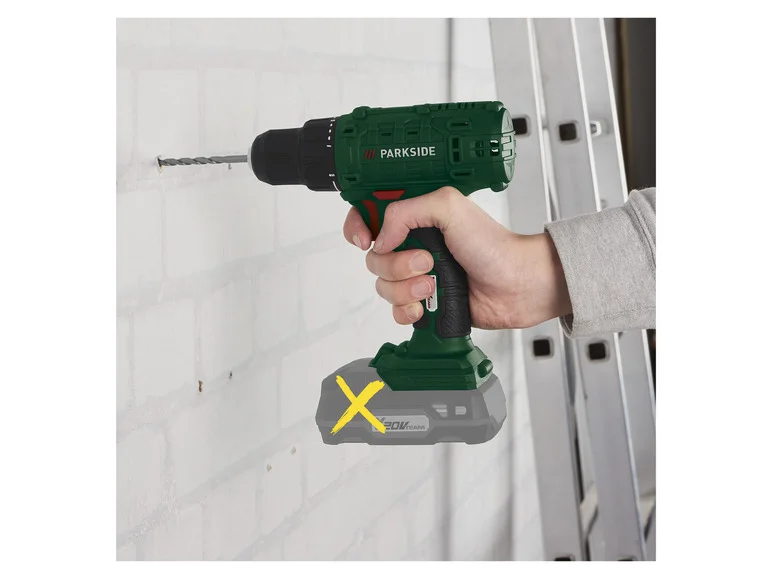 PARKSIDE® Perceuse-visseuse sans fil PBSA 20-Li A1. 20 V