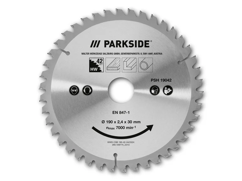 PARKSIDE® Lame de scie circulaire