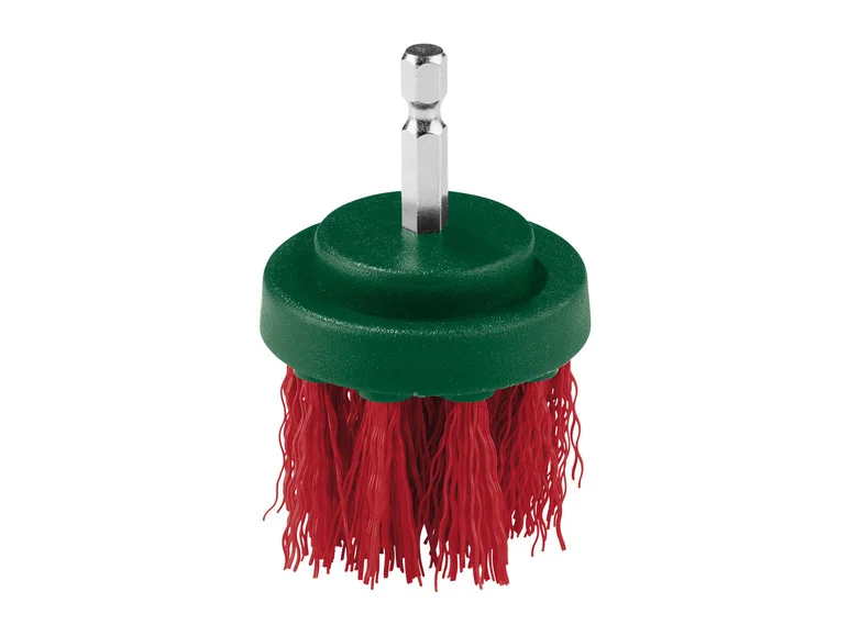 PARKSIDE® Set d'embouts à brosse et de tampons abrasifs. 14 pièces