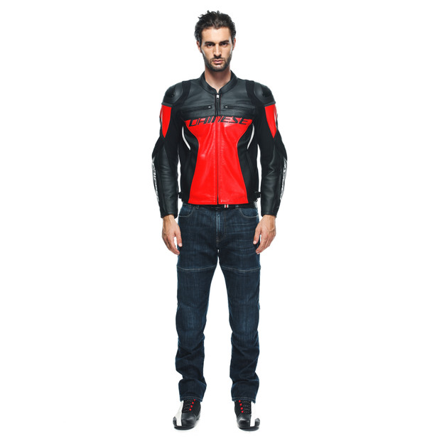 RACING 4 LEATHER JACKET