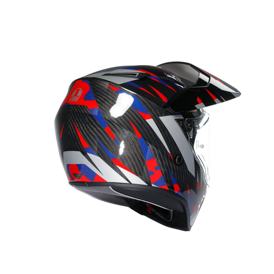 AX9 AGV E2206 MPLK - STEPPA CARBON/RED/BLUE