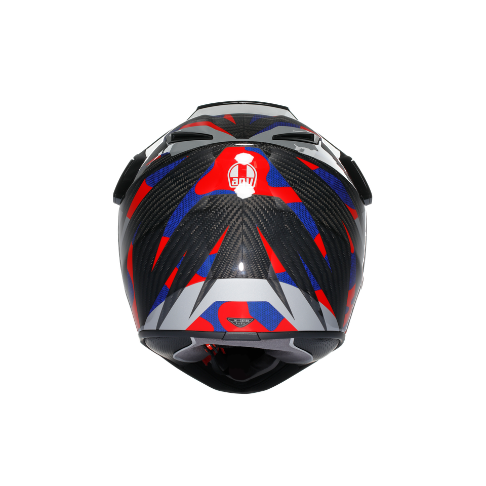 AX9 AGV E2206 MPLK - STEPPA CARBON/RED/BLUE