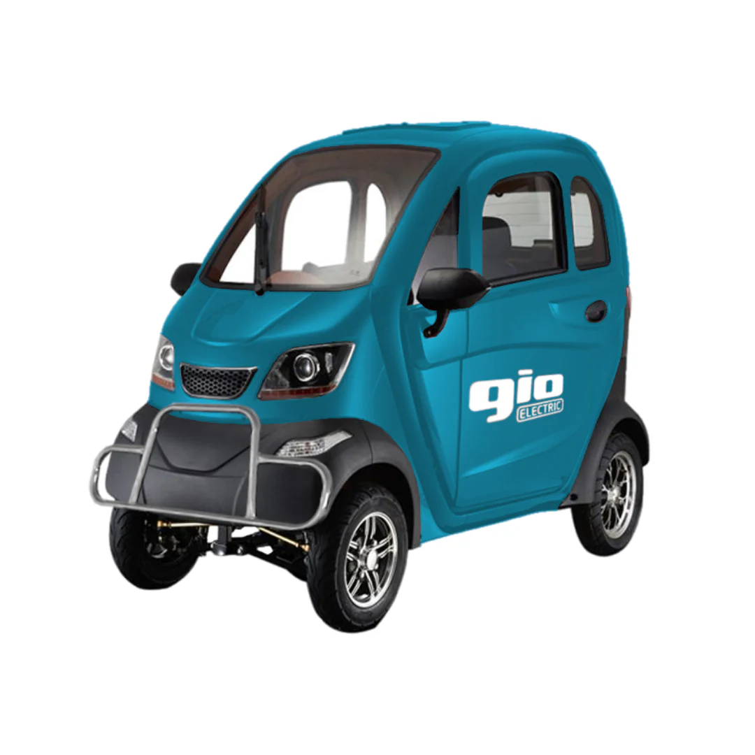 GIO Golf Fully Enclosed Mobility Scooter - 30 Mile Distance - 18.5 MPH