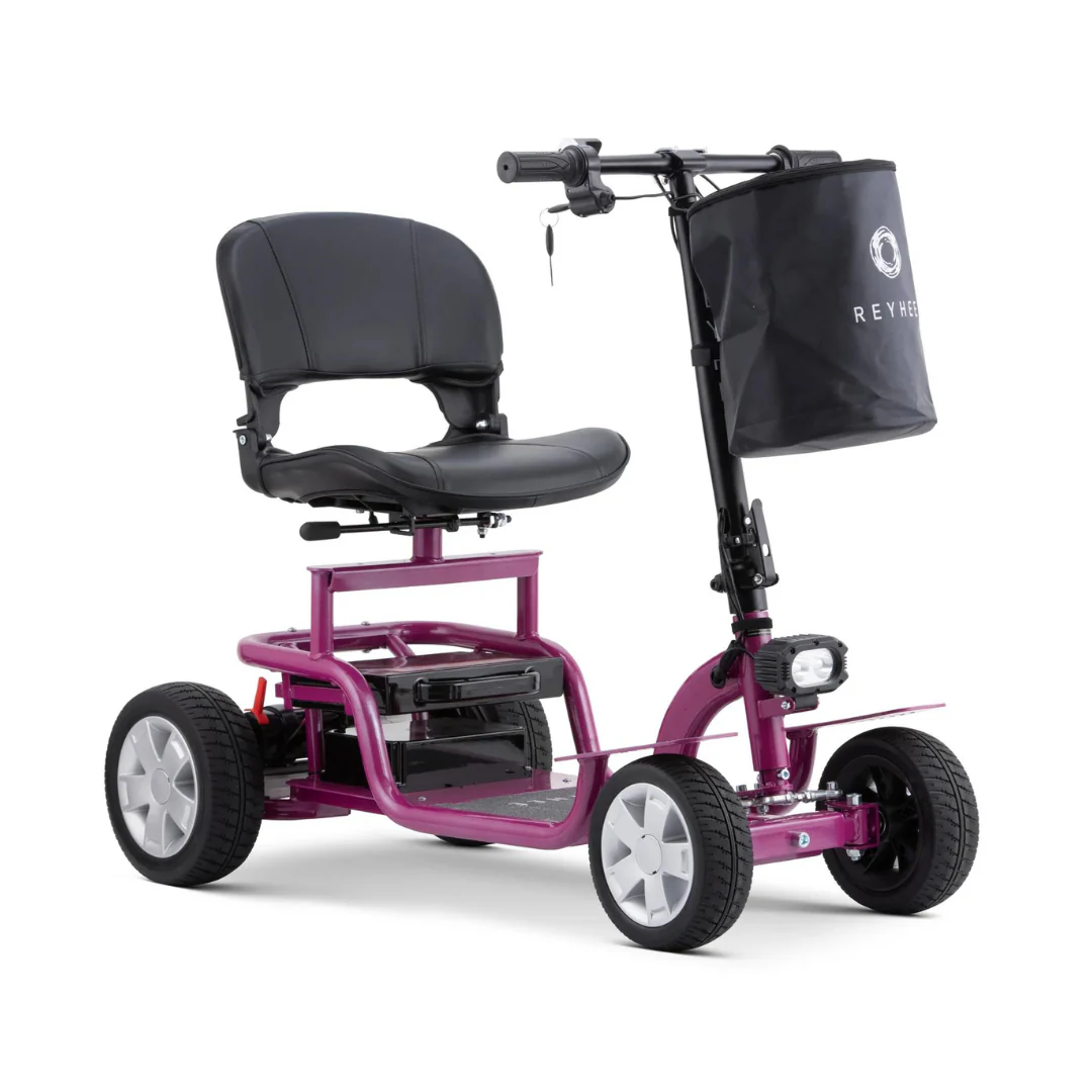 Reyhee EXO 4-Wheel Mobility Scooter - Puncture-Free XL Tires