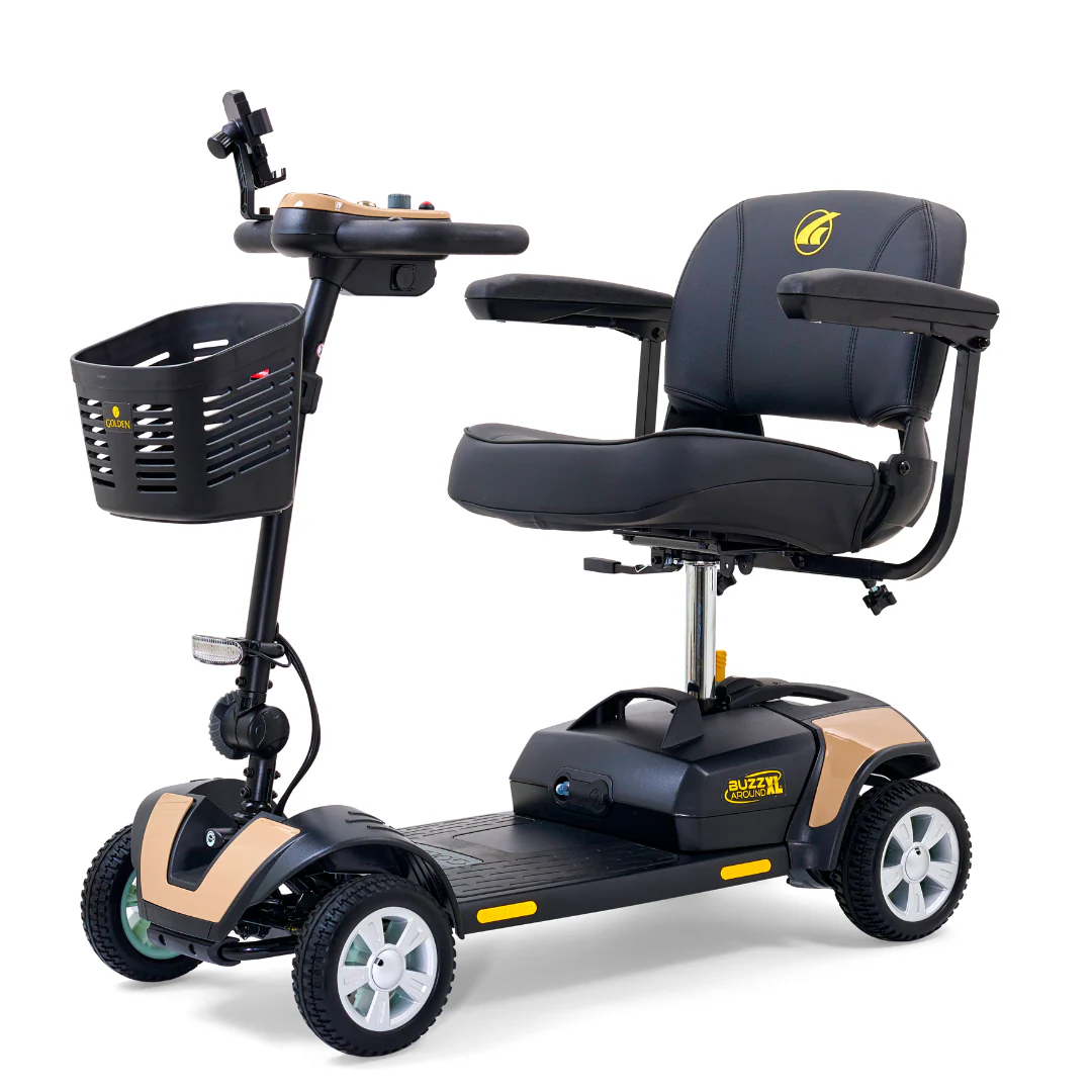 Golden Technologies Buzzaround XL 4-Wheel Long Range Mobility Scooter