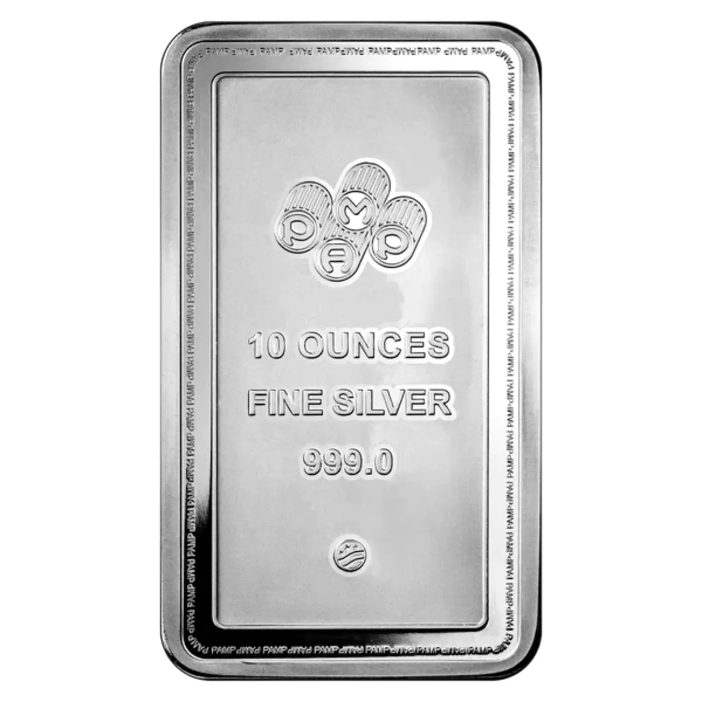 10 oz Silver Bar PAMP Lady of Liberty