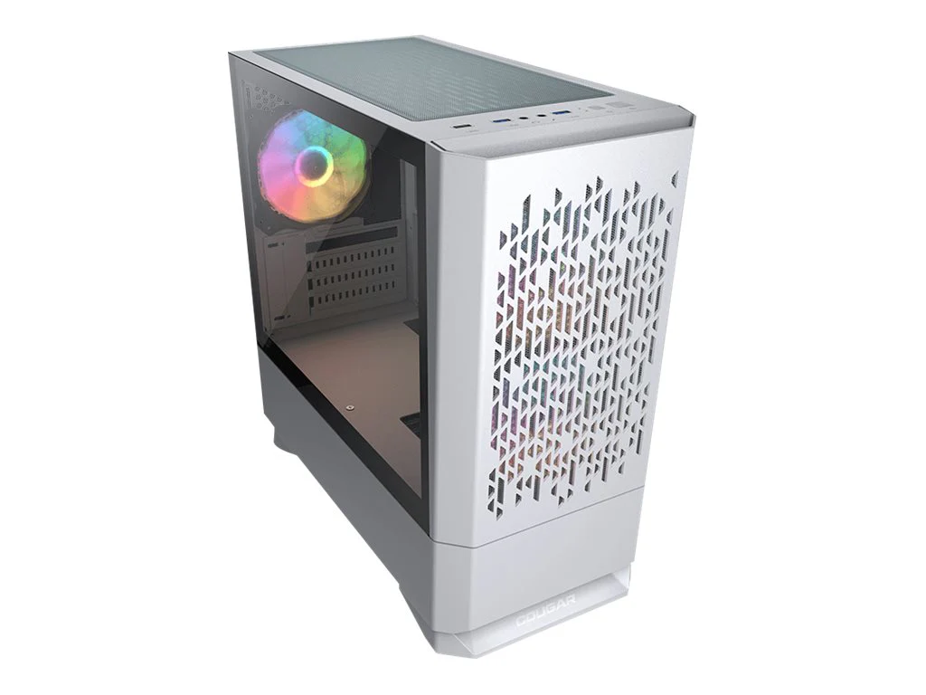 Cougar MG140 Air RGB Tower Micro-ATX Weiß