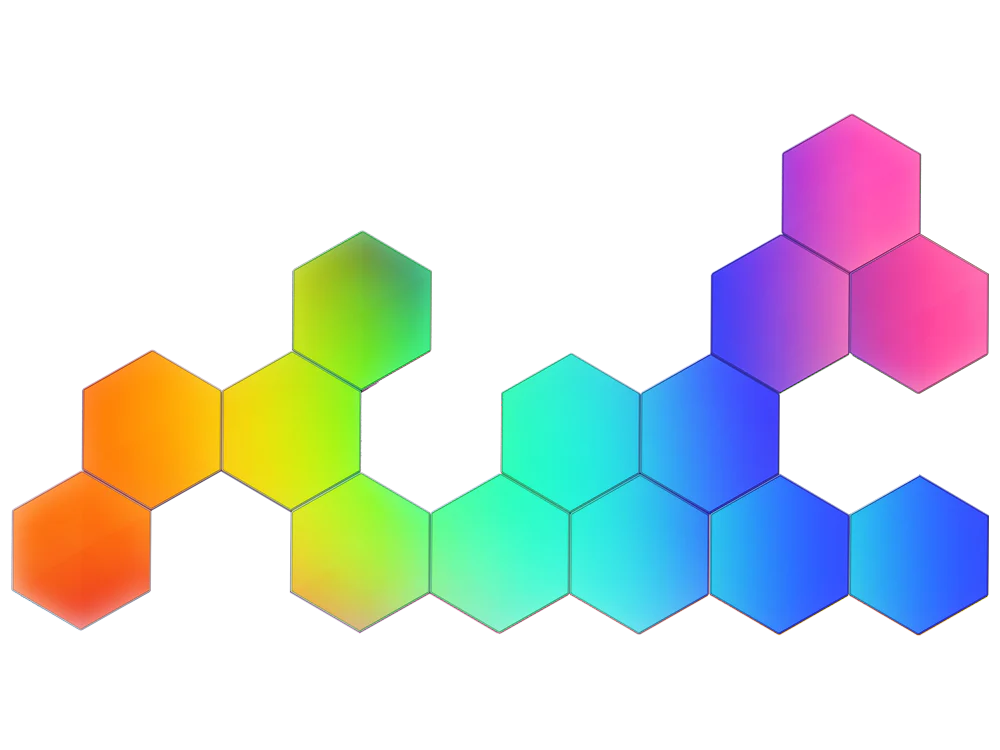 MECHARITE - Hexagon RGBIC Light - 10 Pack