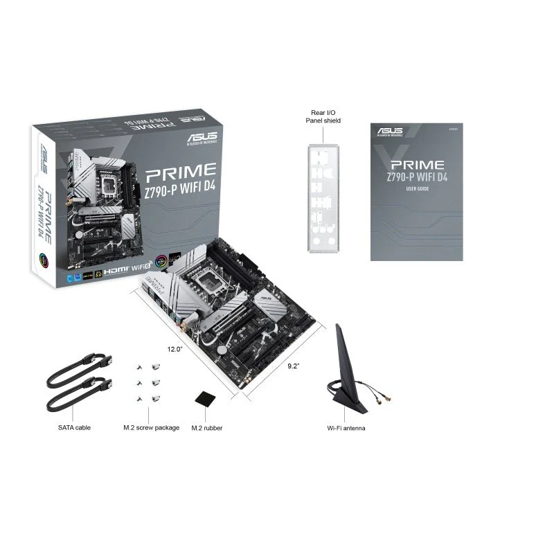 ASUS PRIME Z790-P WIFI D4 (ATX. Z790. LGA 1700. DDR4)
