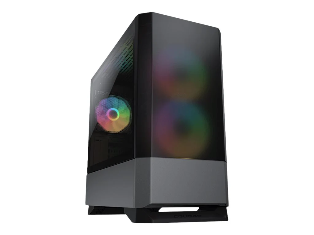 Cougar MG140 RGB Tower Micro-ATX Schwarz Grau