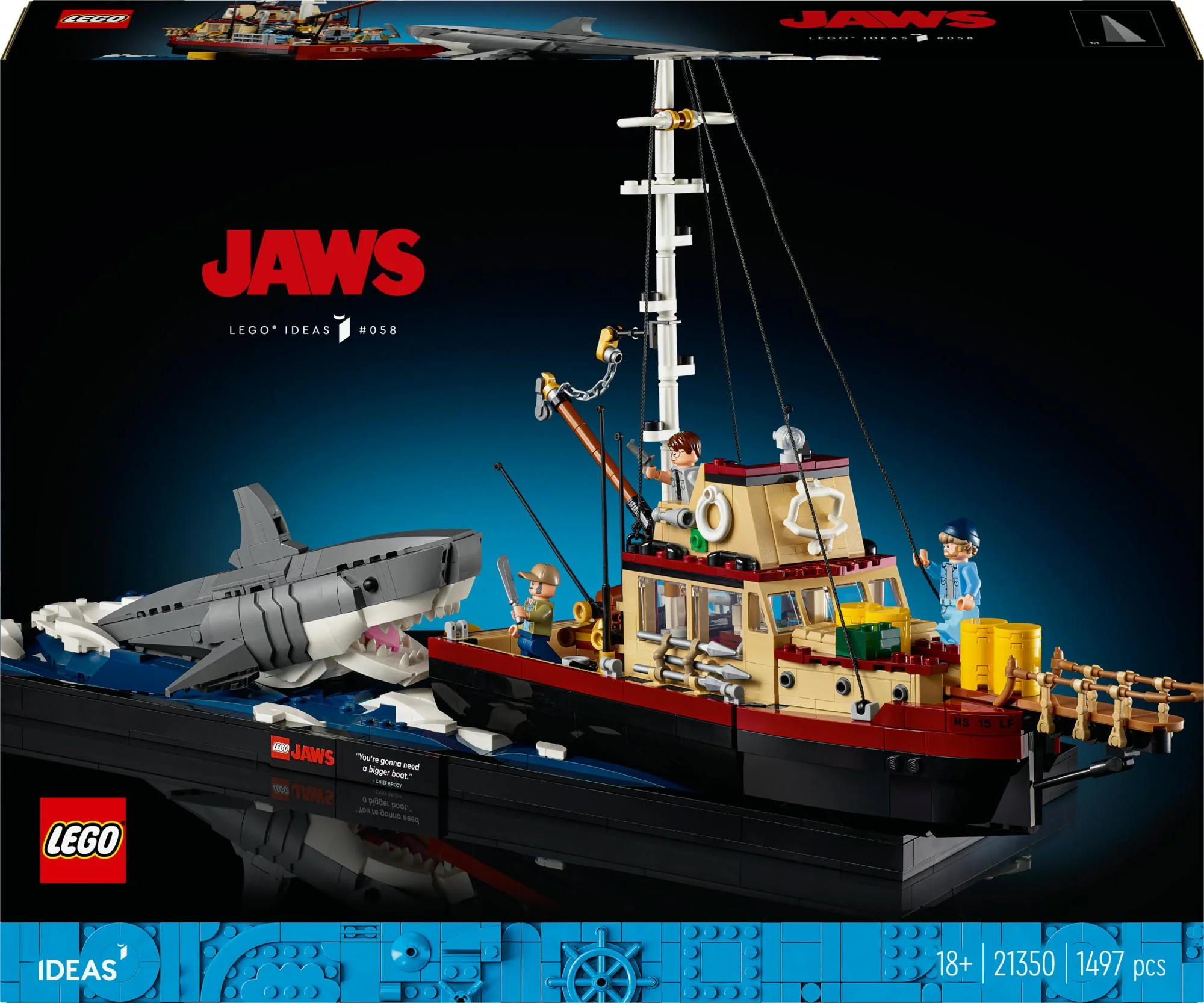 LEGO 21350 Ideas Jaws