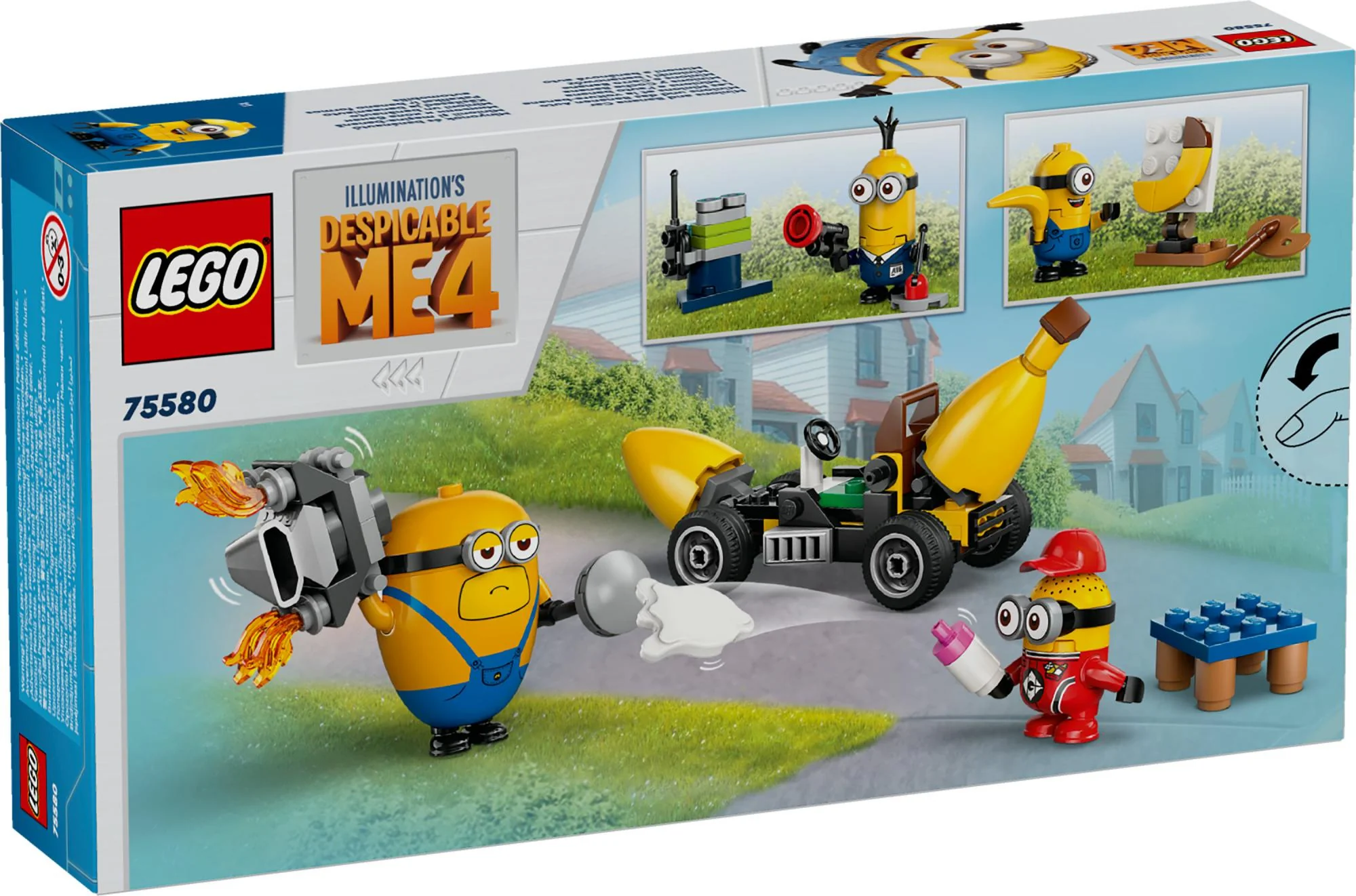 LEGO 75580 Minions and the Banana Car