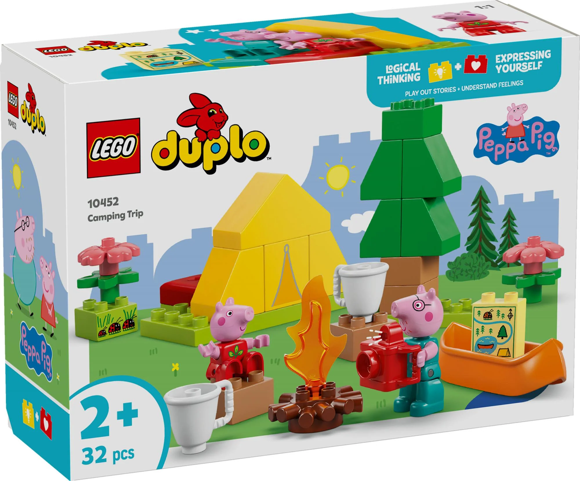 LEGO 10452 DUPLO Peppa Pig Camping Trip