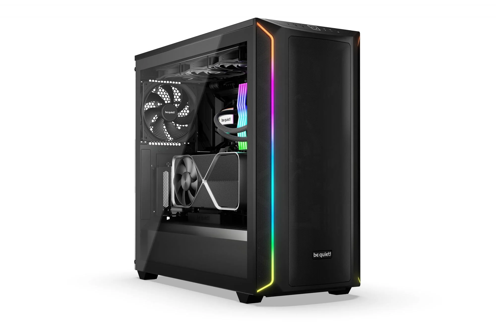 be quiet! SHADOW BASE 800 DX. tower case (black. tempered glass)