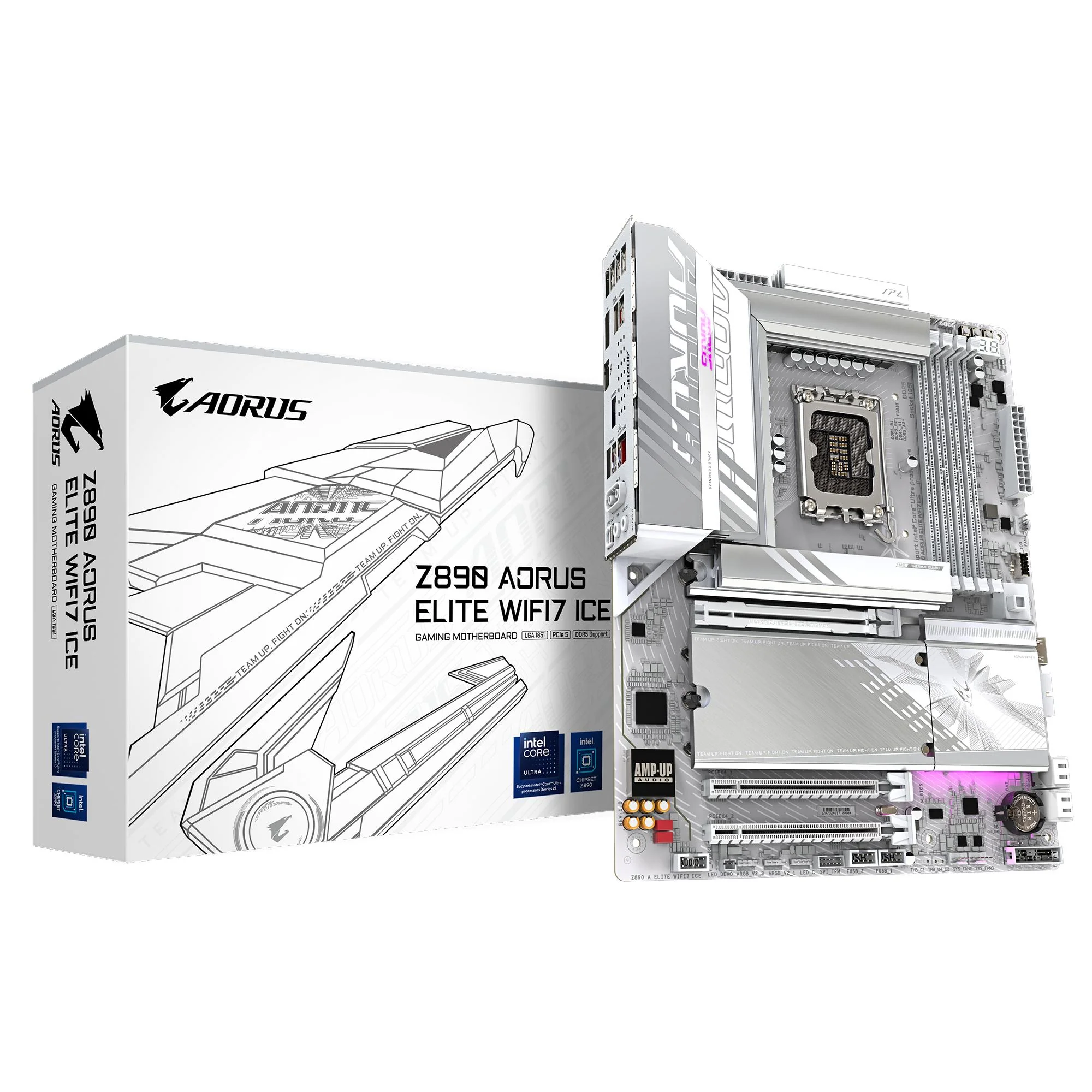 AORUS Z890 ELITE WIFI7 ICE ATX LGA1851 sokkel Intel Z890