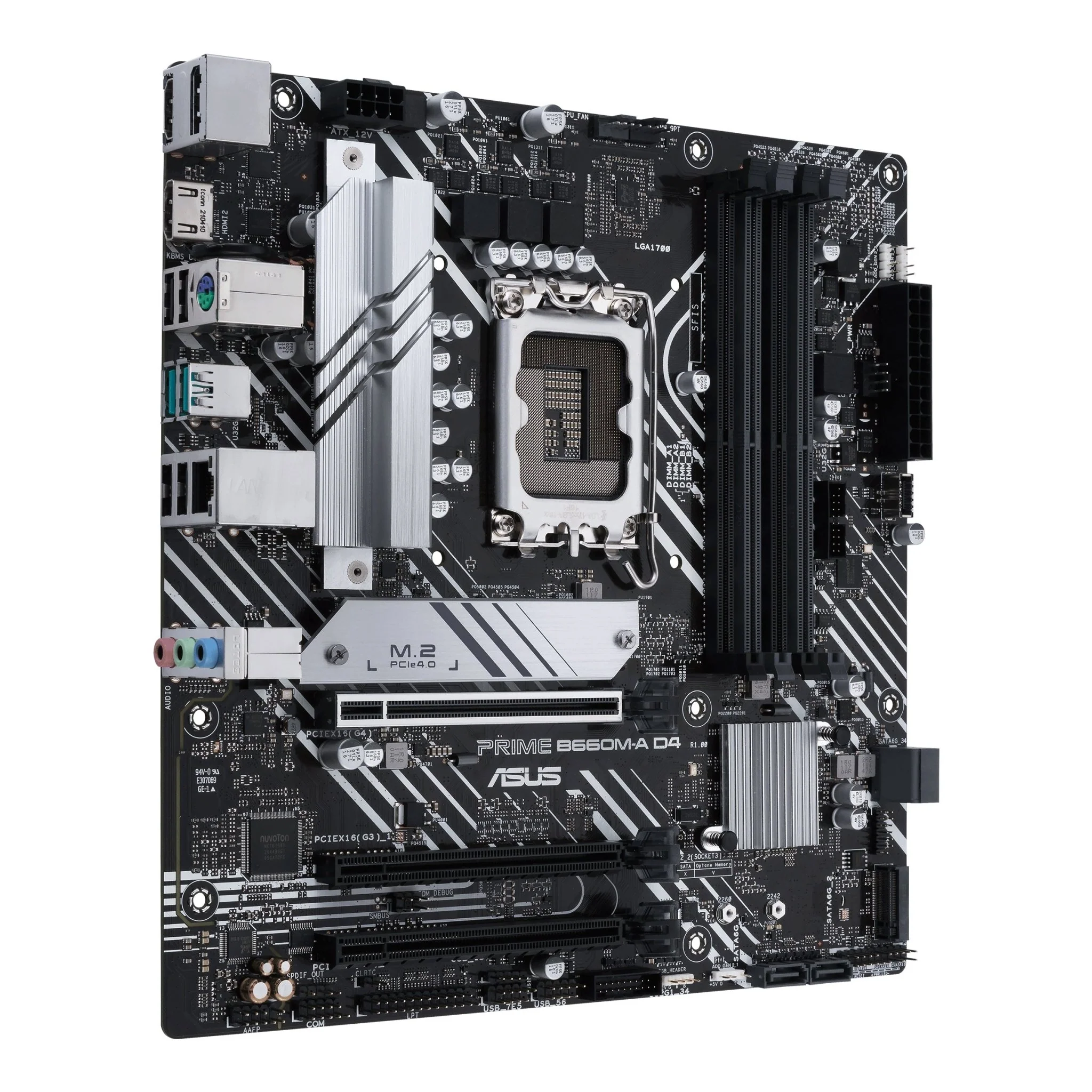 ASUS PRIME B660M-A D4 (mATX. B660. LGA 1700. DDR4)