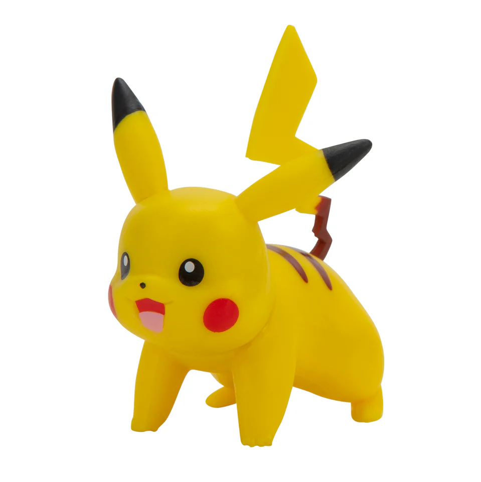 Pokémon - Battle Figure 3-pack - Pikachu.Mudkip.Boltund - (95155-12)