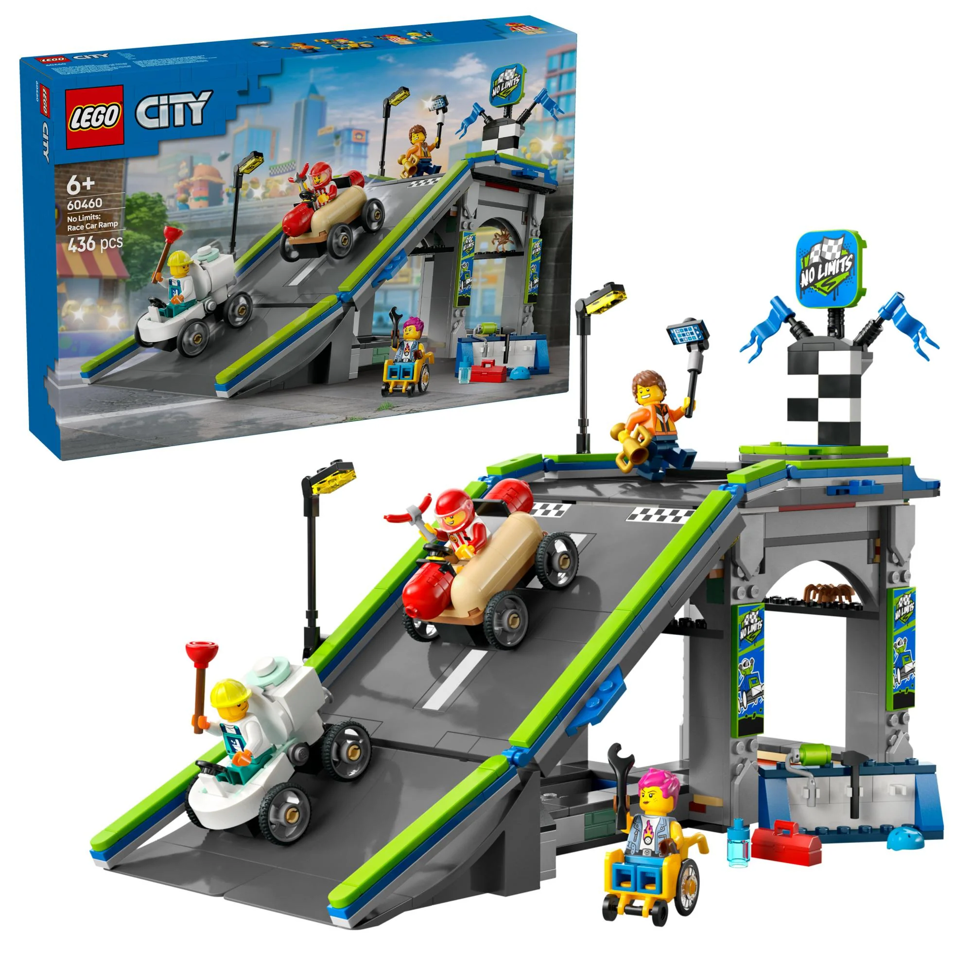 LEGO 60460 City No Limits: Soapbox Race with Ramp