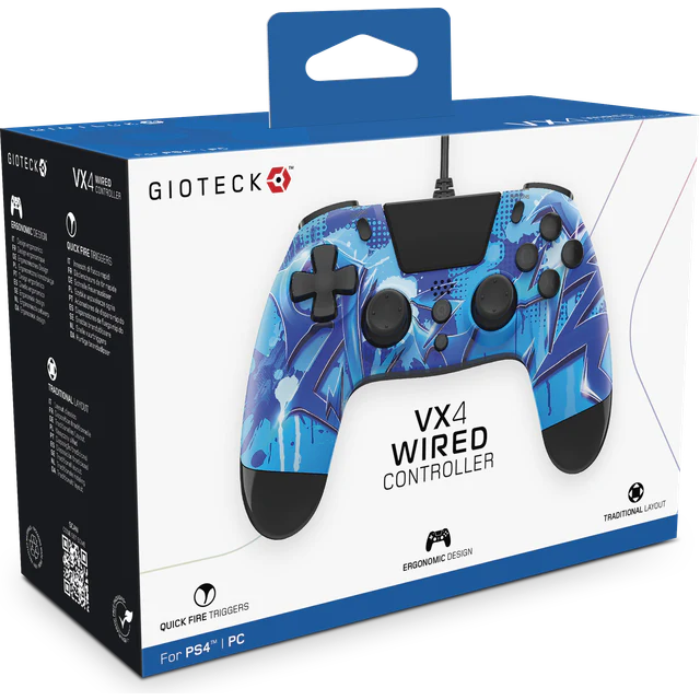GIOTECK VX-4 Premium Kablet Controller Ps4
