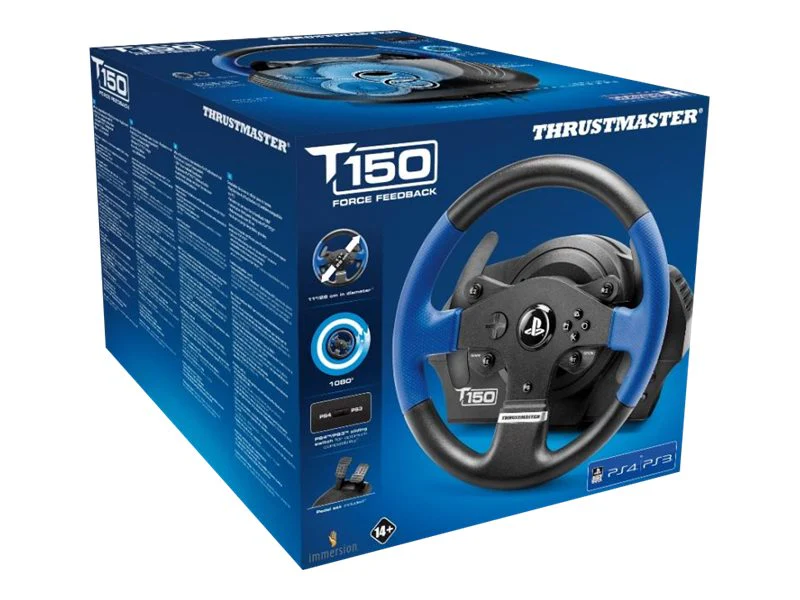 ThrustMaster T150 Lenkrad- und Pedalset PC Sony PlayStation 3 Sony PlayStation 4