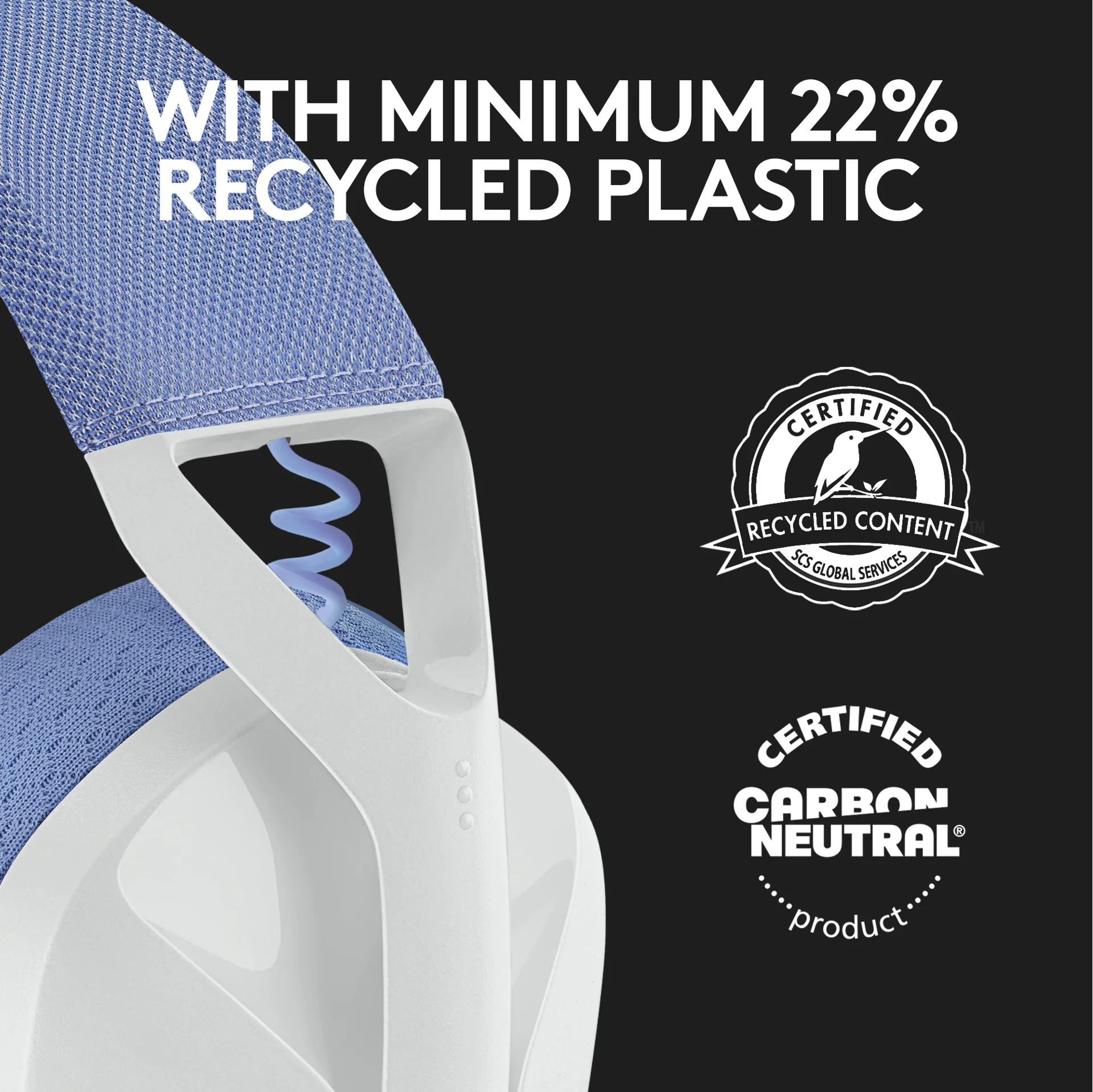 Logitech – G435 Lightspeed Kabelloses Gaming-Headset – Weiß