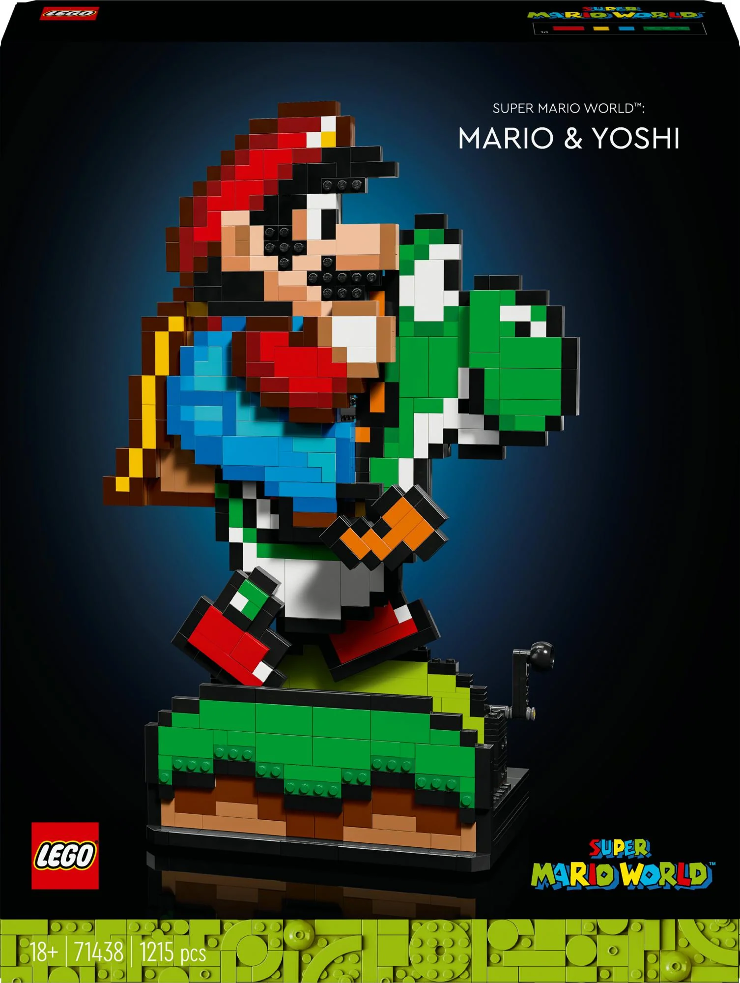 LEGO 71438 Super Mario World: Mario & Yosh