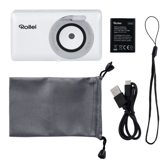 Rollei Compactline Pocket hvid