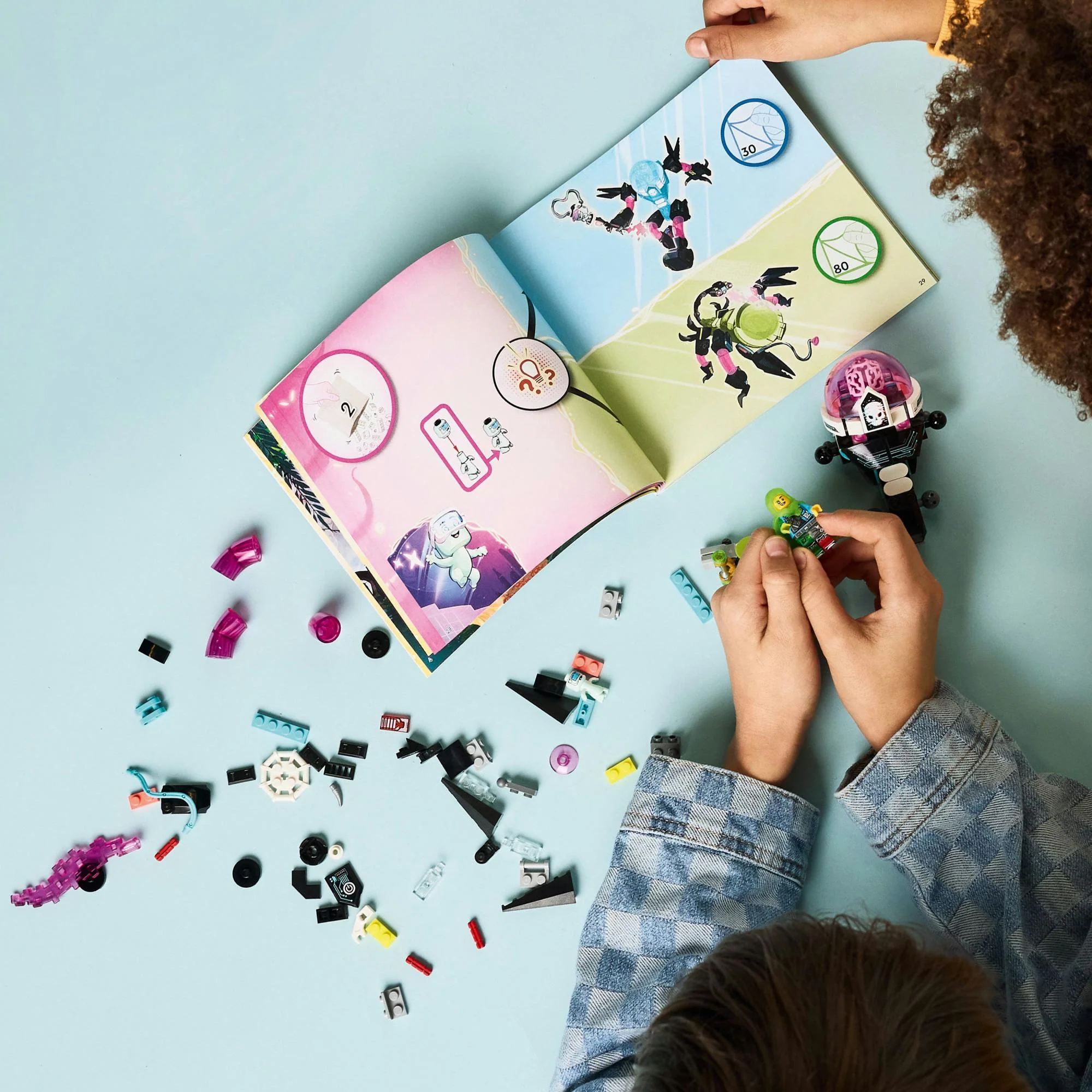 LEGO 71495 DREAMZzz Mateo vs. Cyberbrain Mech