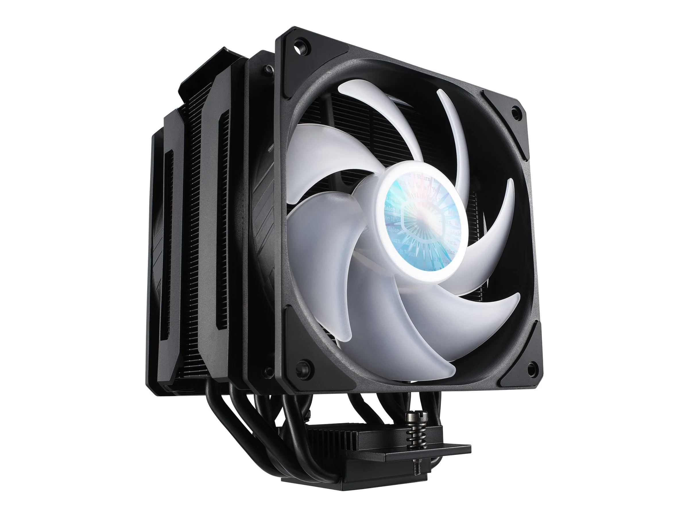 Cooler Master MasterAir MA612 STEALTH ARGB Processor-køler 1-pack Sort 120 mm