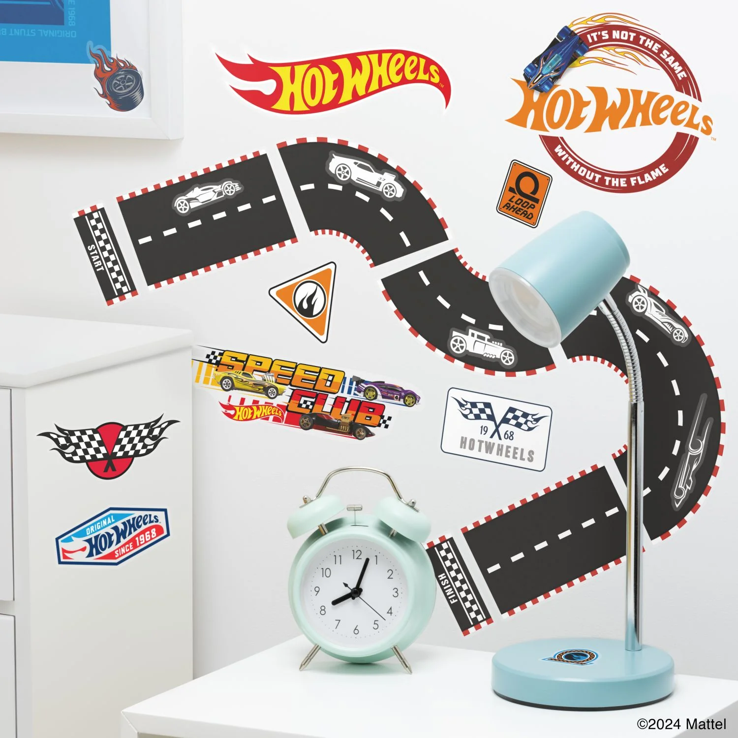 HOT WHEELS WALL DECALS