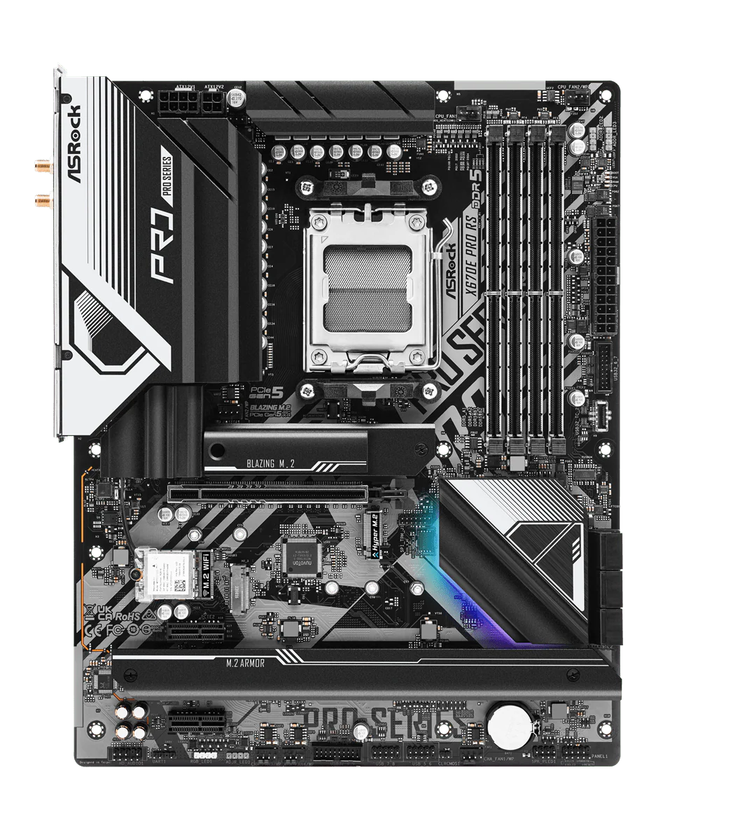 ASRock X670E PRO RS - Bundkort