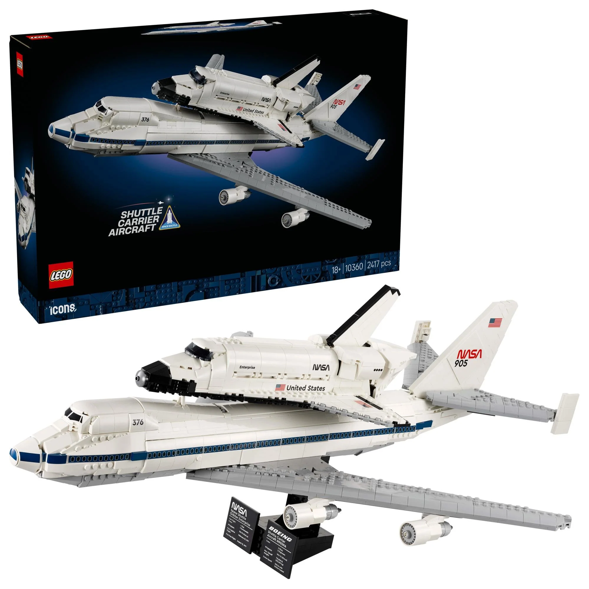 LEGO Icons – Shuttle Carrier Aircraft