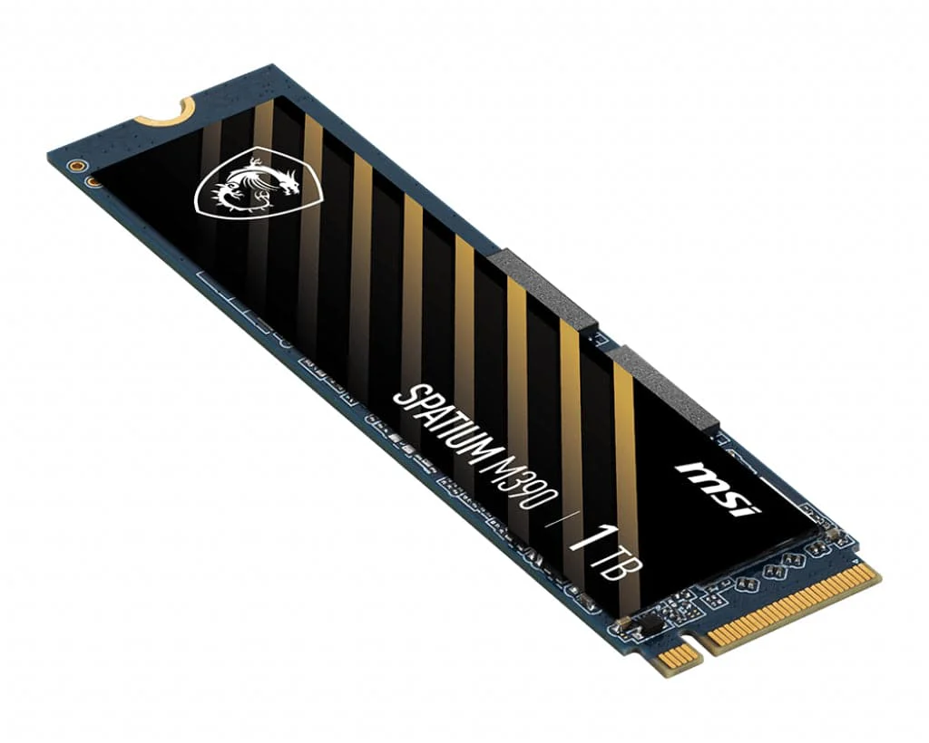 MSI SPATIUM SSD M390 1 TB M.2 PCI Express 3.0 x4 (NVMe)