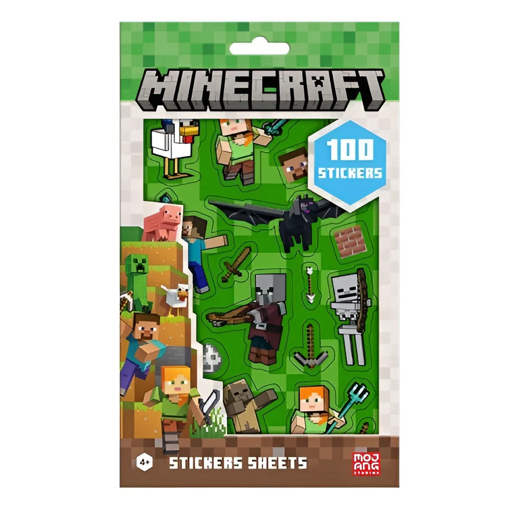 Minecraft Klistermærker - Boom 100 klistermærker