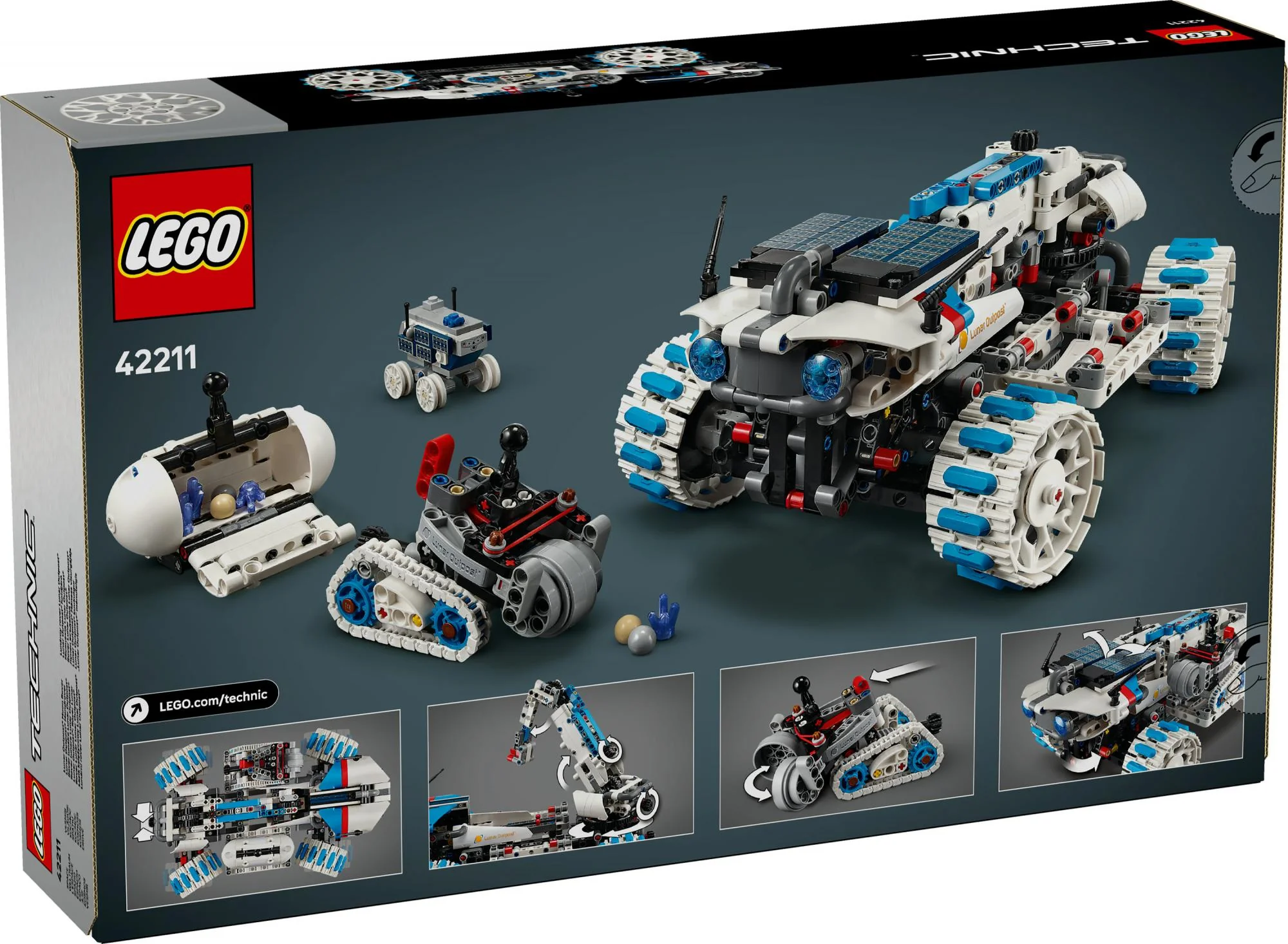 LEGO Technic – Lunar Outpost™ Månerover Rumkøretøj
