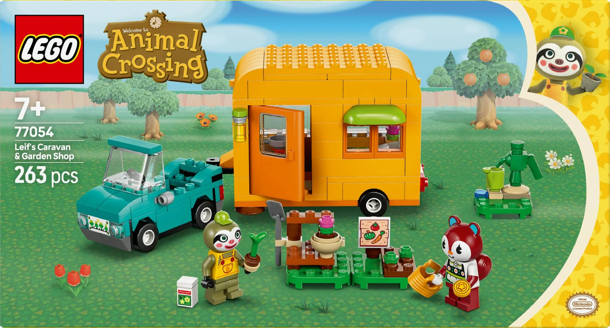 LEGO 77054 Animal Crossing Gerd's Trailer & Nursery