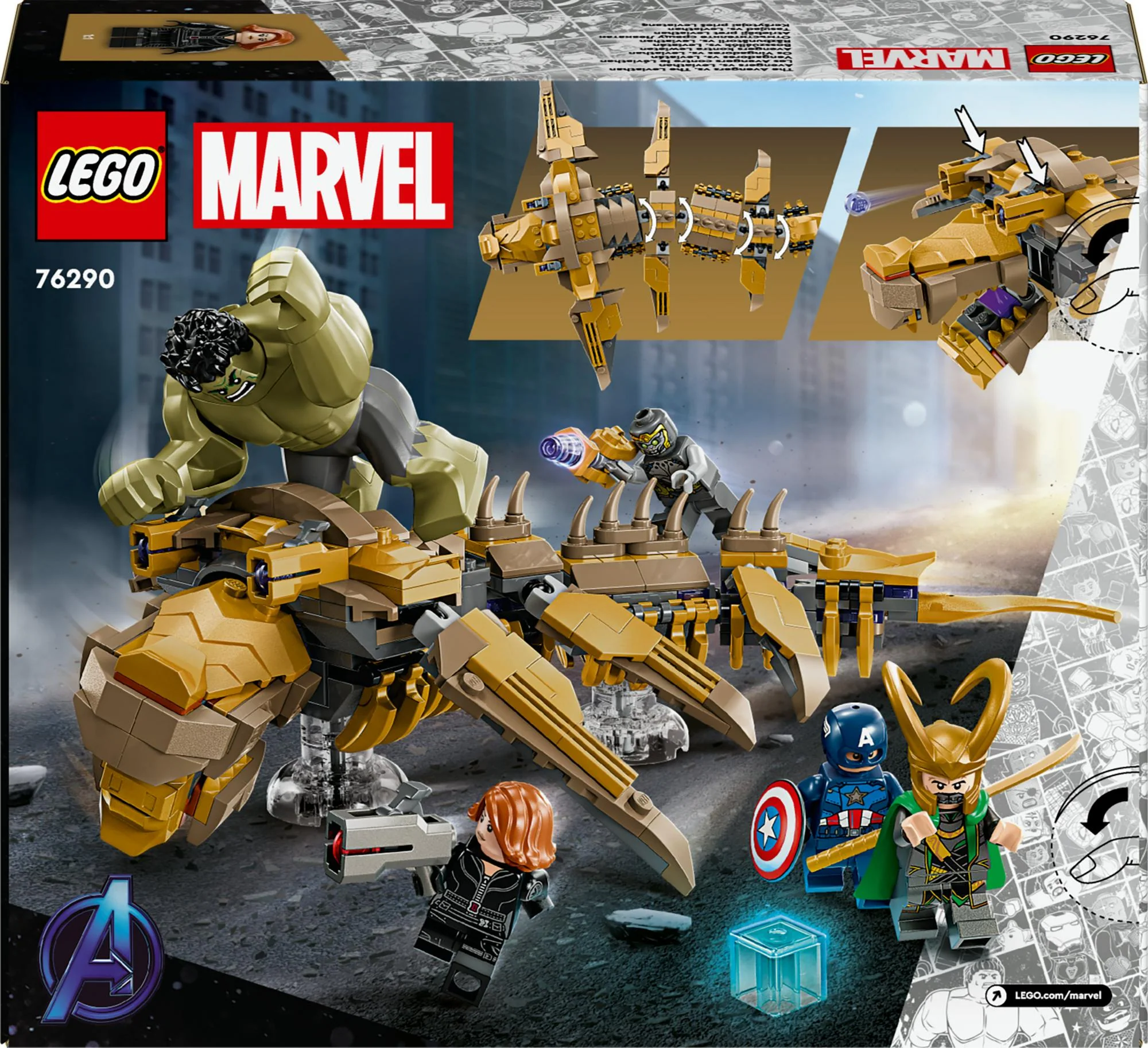 LEGO 76290 Marvel Super Heroes Avengers vs. Leviathan