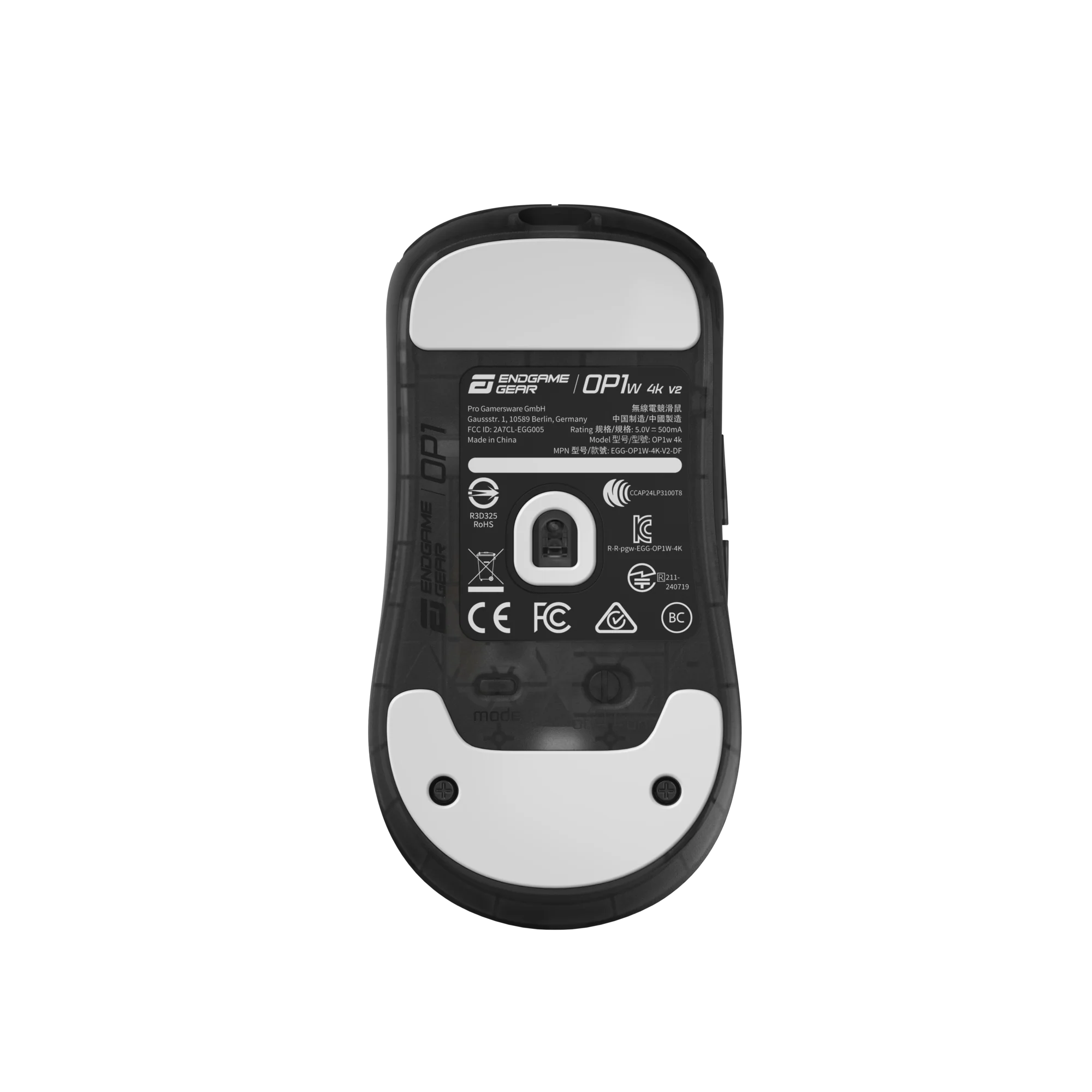 Endgame Gear OP1w 4K V2 – Trådløs Gaming Mus (Dark Frost)