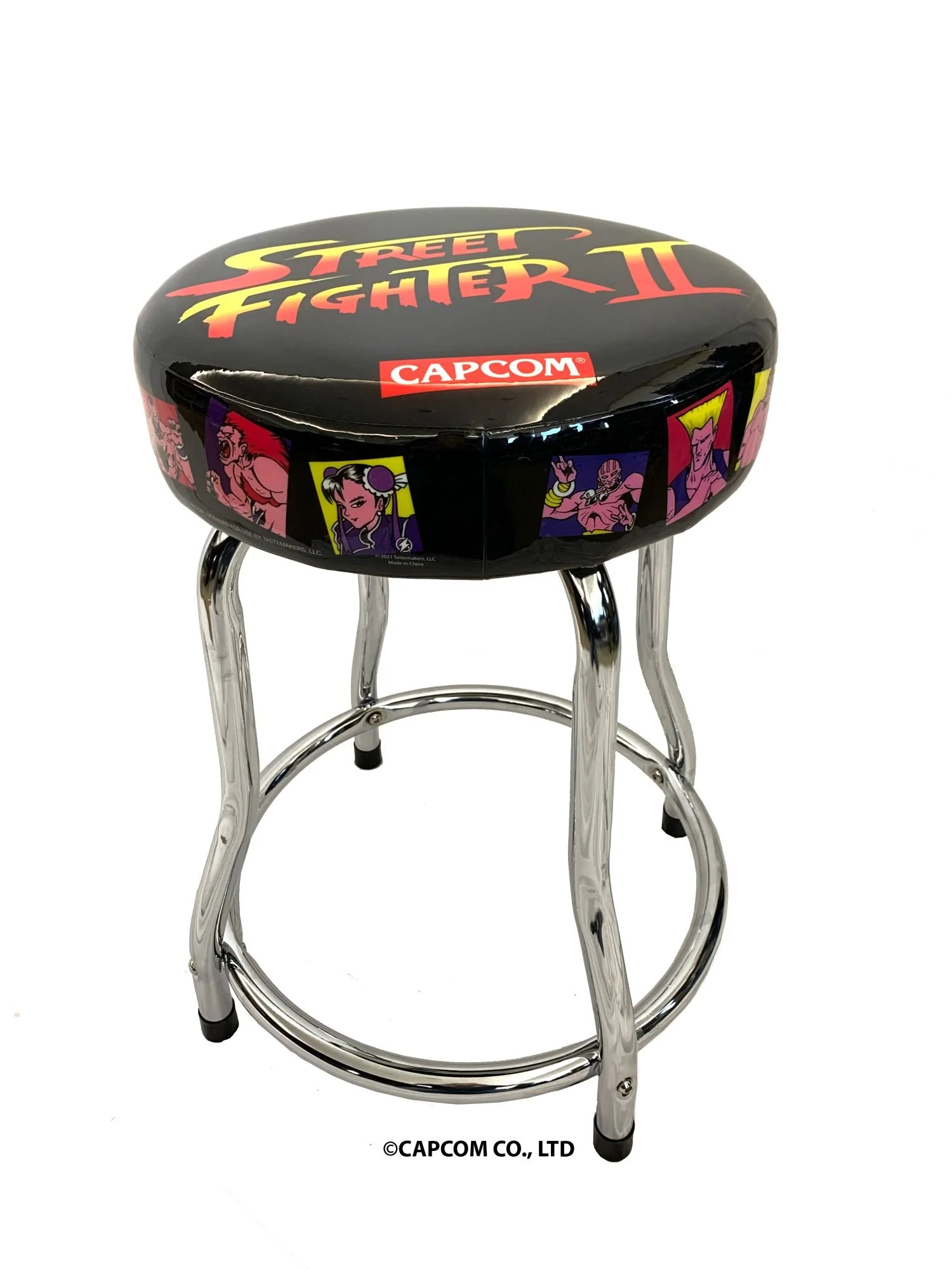ARCADE 1 UP STREET FIGHTER STOOL