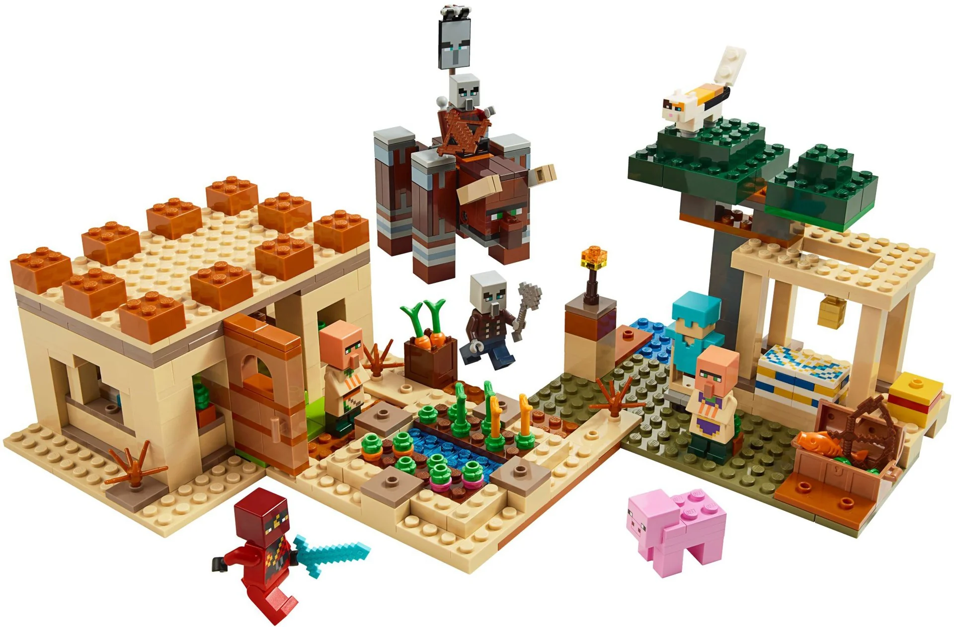 LEGO Minecraft – Der Illager-Angriff (21160)