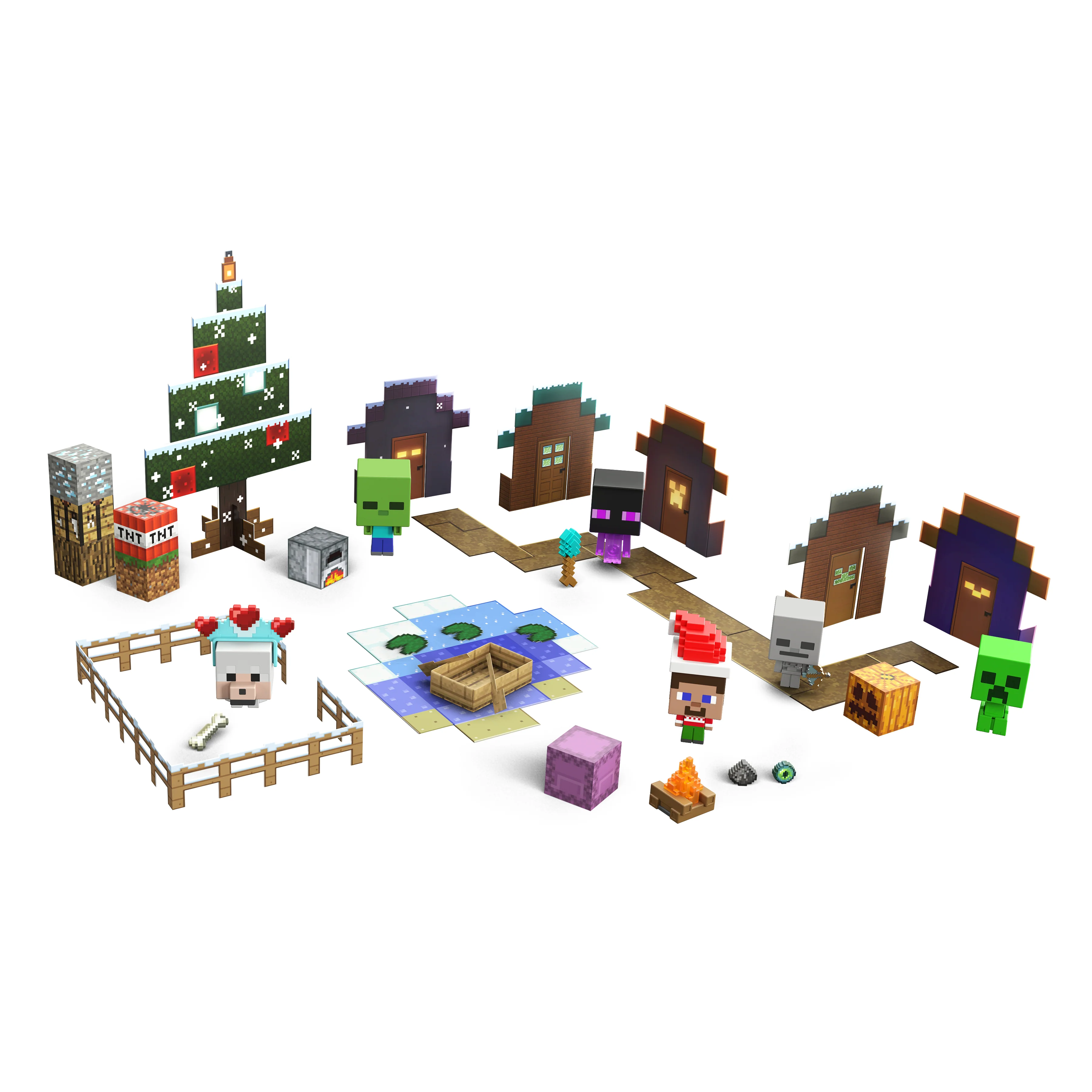 Minecraft– Mob Head Mini Julekalender