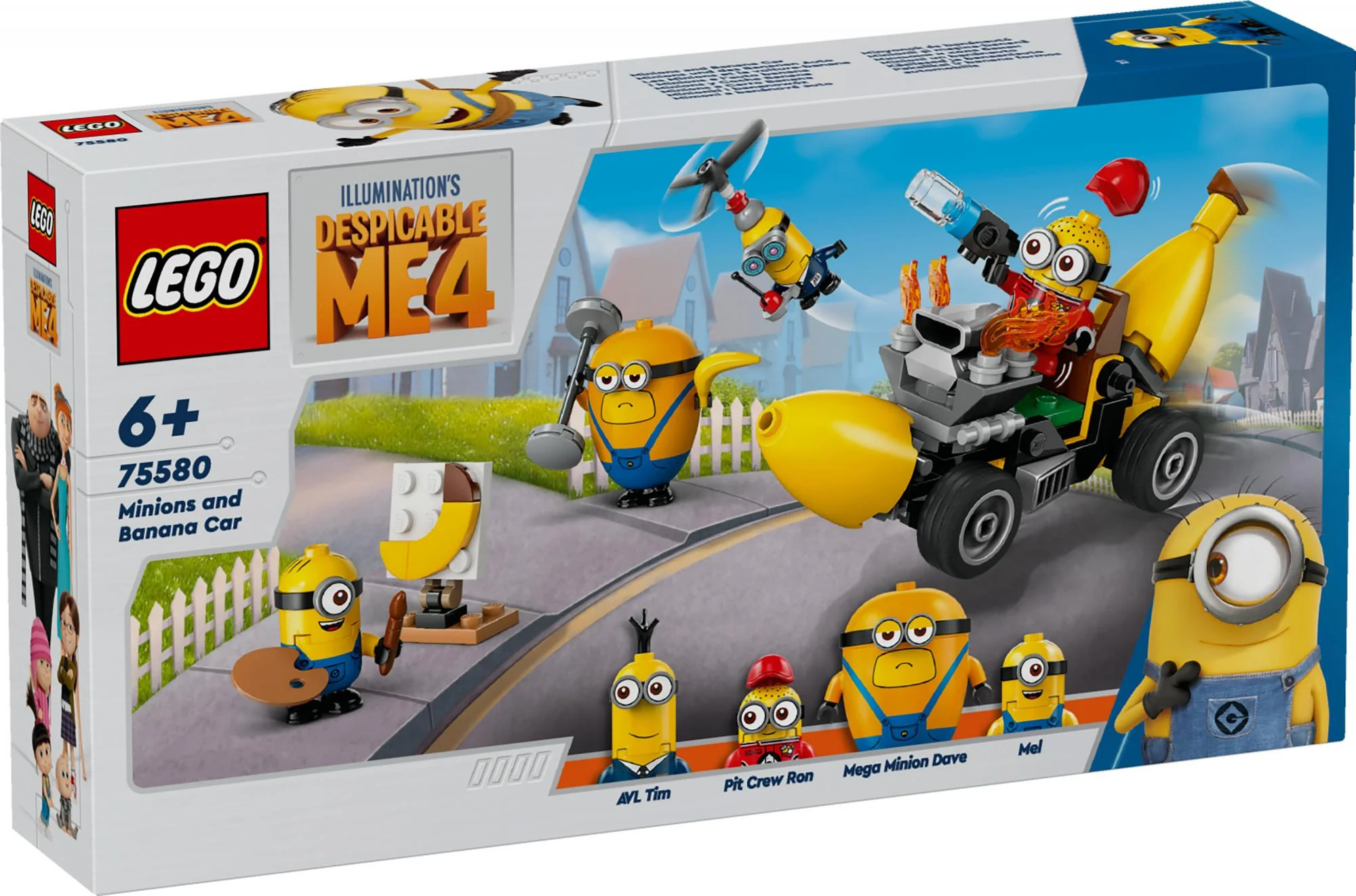 LEGO 75580 Minions and the Banana Car