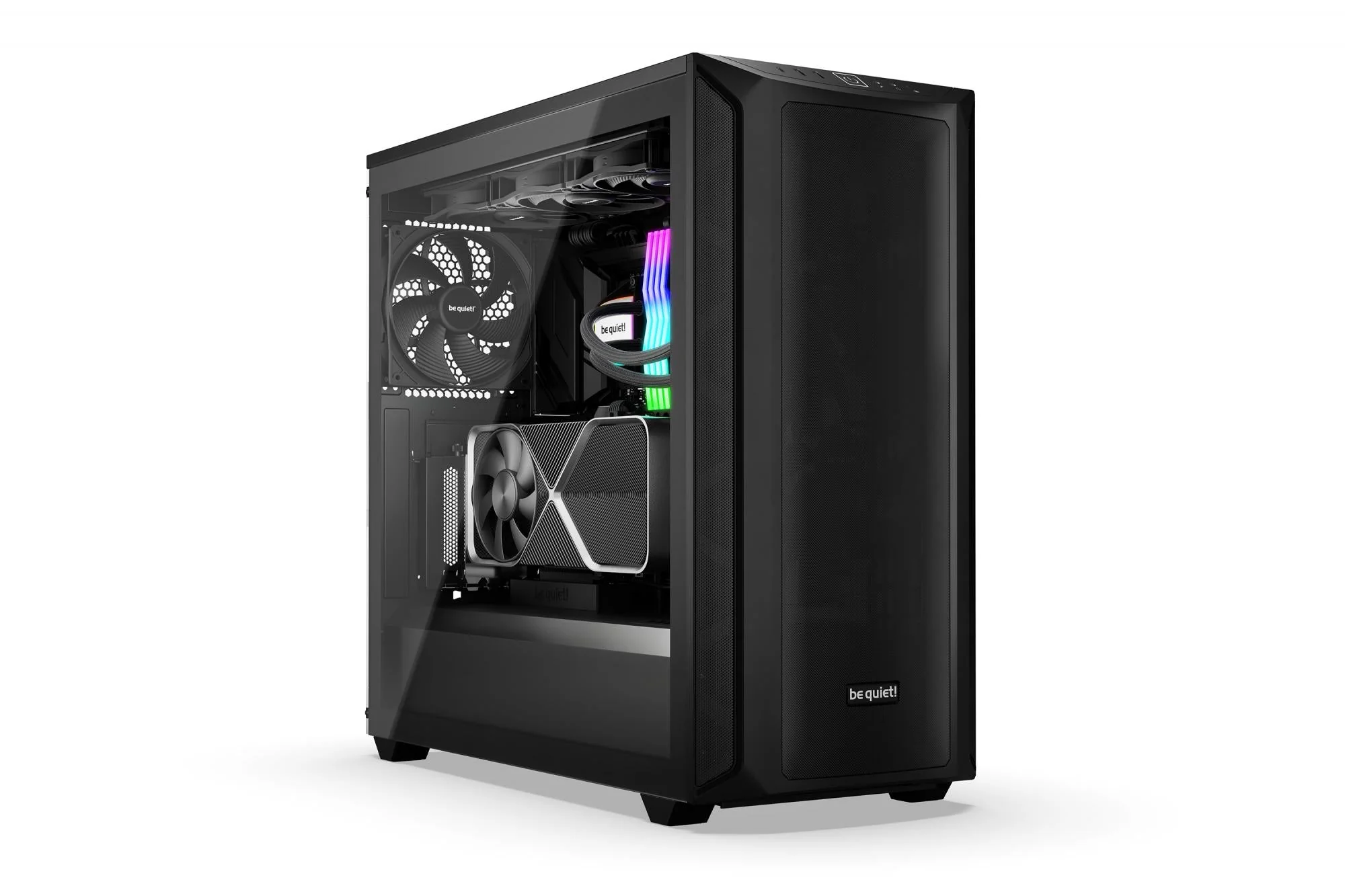 be quiet! SHADOW BASE 800. tower case (black. tempered glass)