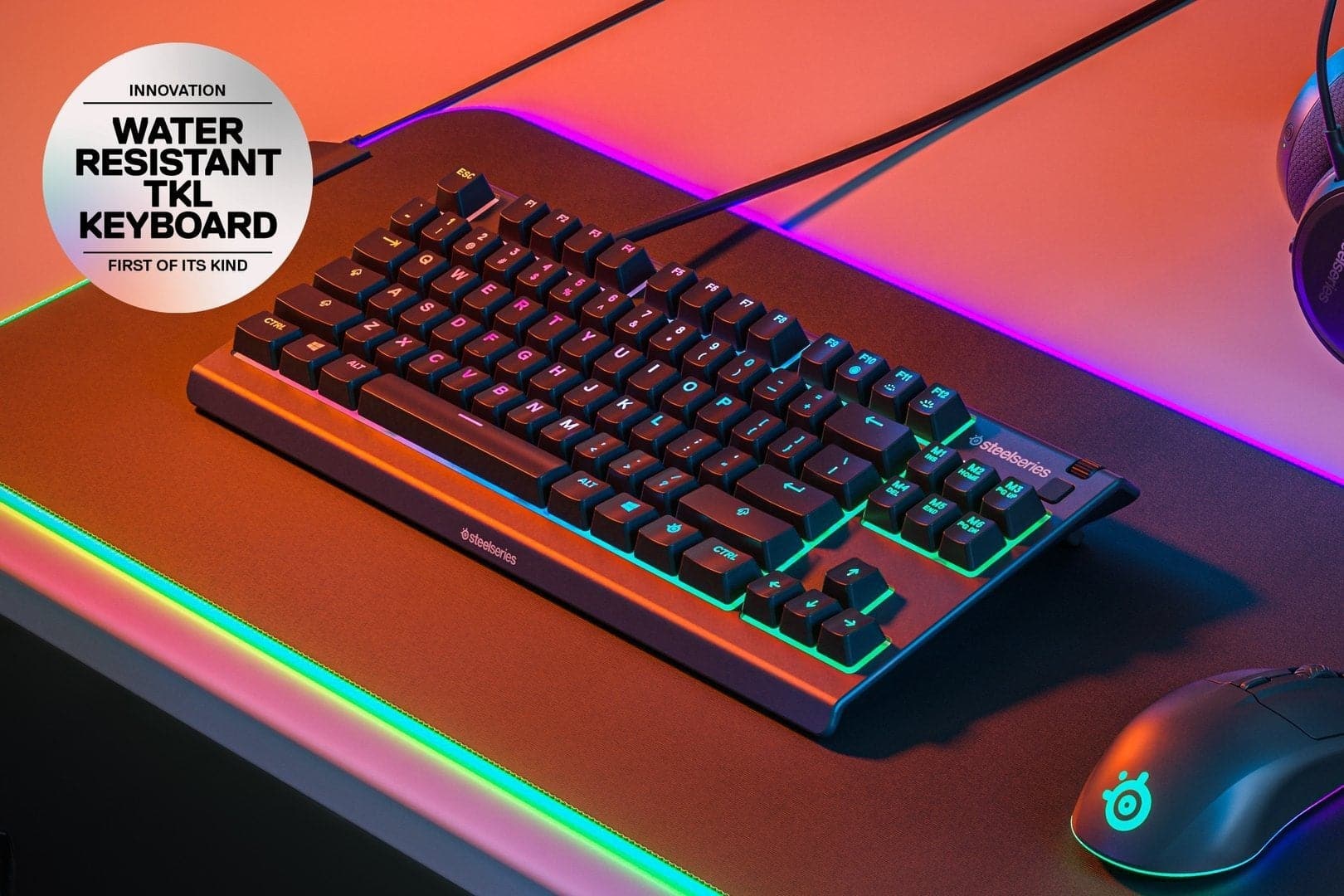 Steelseries – Apex 3 TKL Gaming-Tastatur