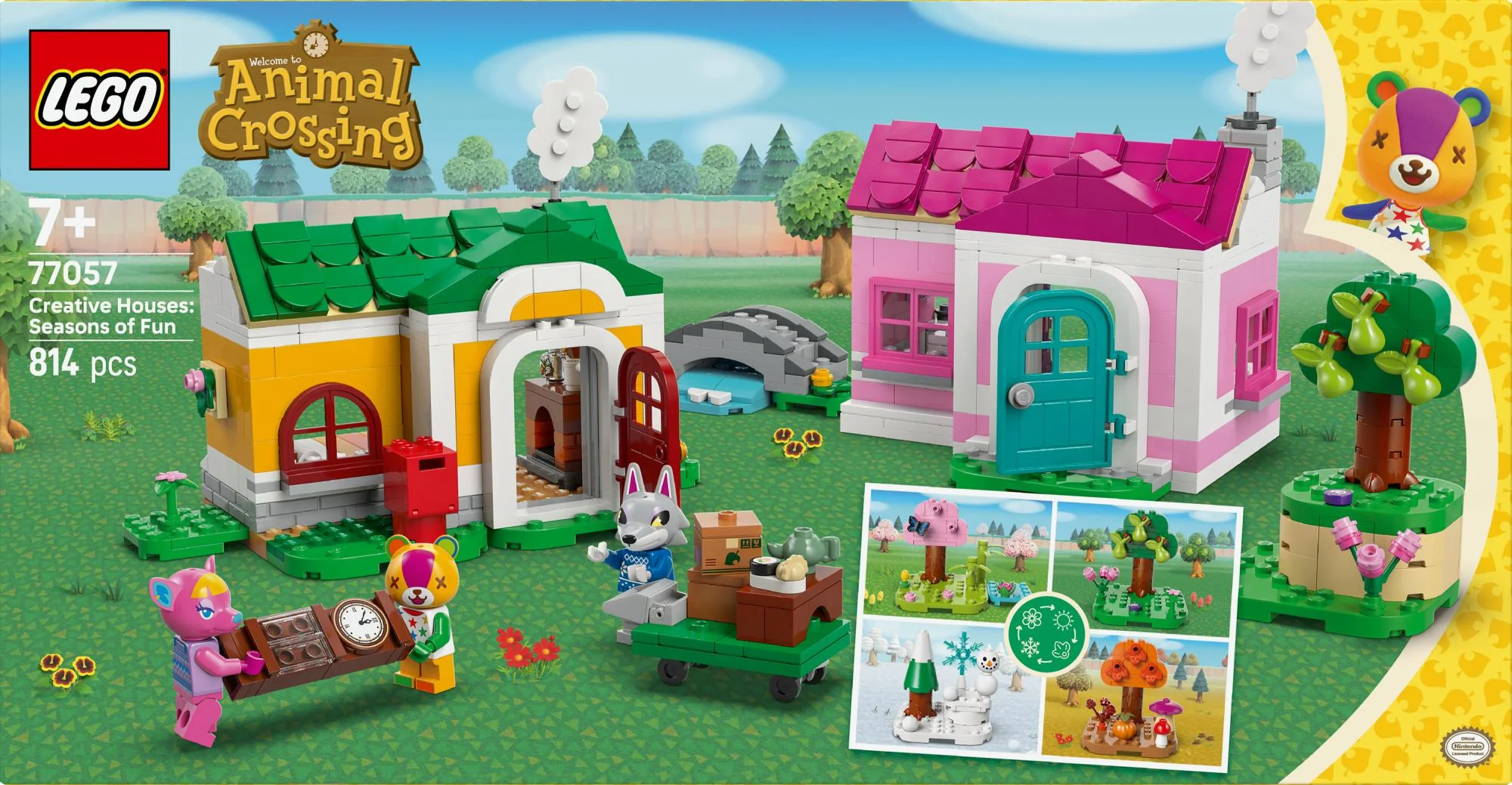LEGO Animal Crossing – Kreative Huse: Sæsonernes Sjov