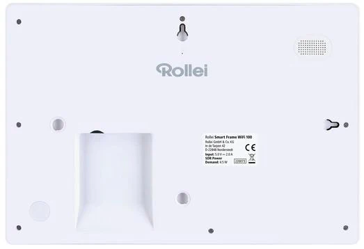 Rollei Smart Frame WiFi 100 bærbar hvid