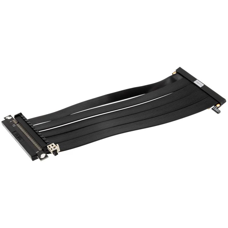 Lian Li PCIe x16 Riser-Kabel– PCIe 4.0. 240 mm 90-Grad-Winkel– Schwarz