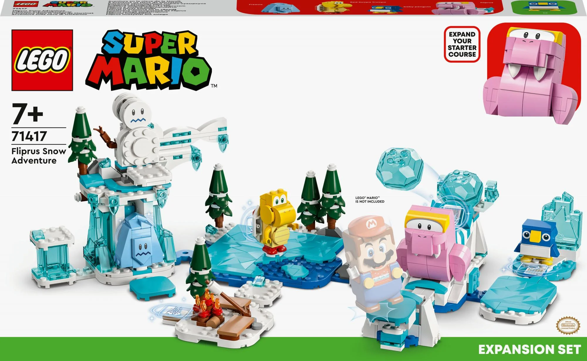 LEGO Super Mario -Fliprus Snow Adventure Expansion Set  (71417)